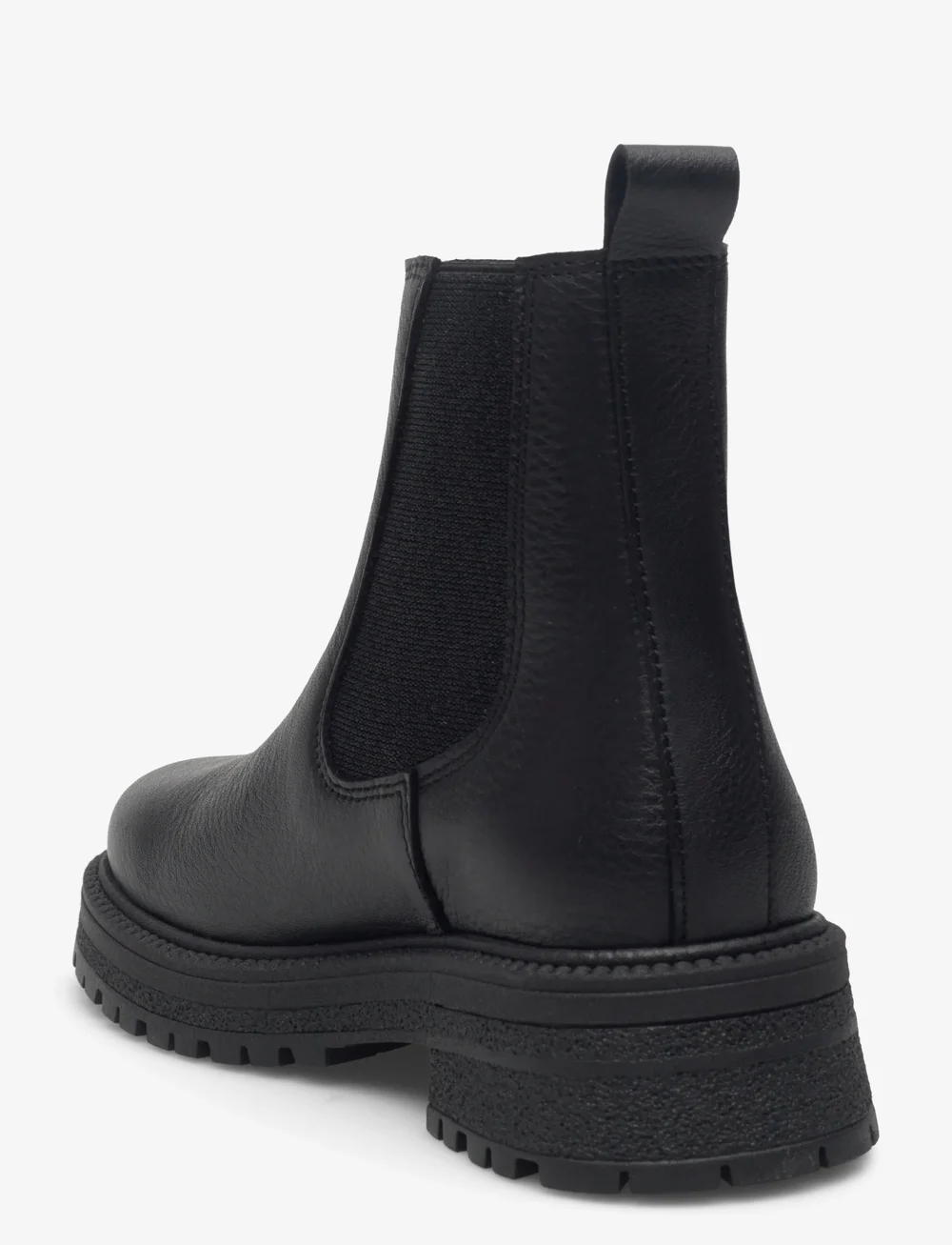 ANGULUS - Booties - flat - with elastic - skor - 1933/071 black/black glitter e - 2