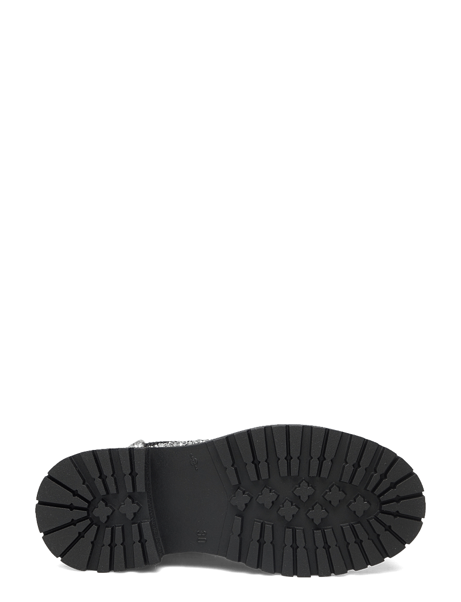 ANGULUS - Booties - flat - with elastic - Žieminiai batai - 2485/3229/019 silver glitter/g - 4