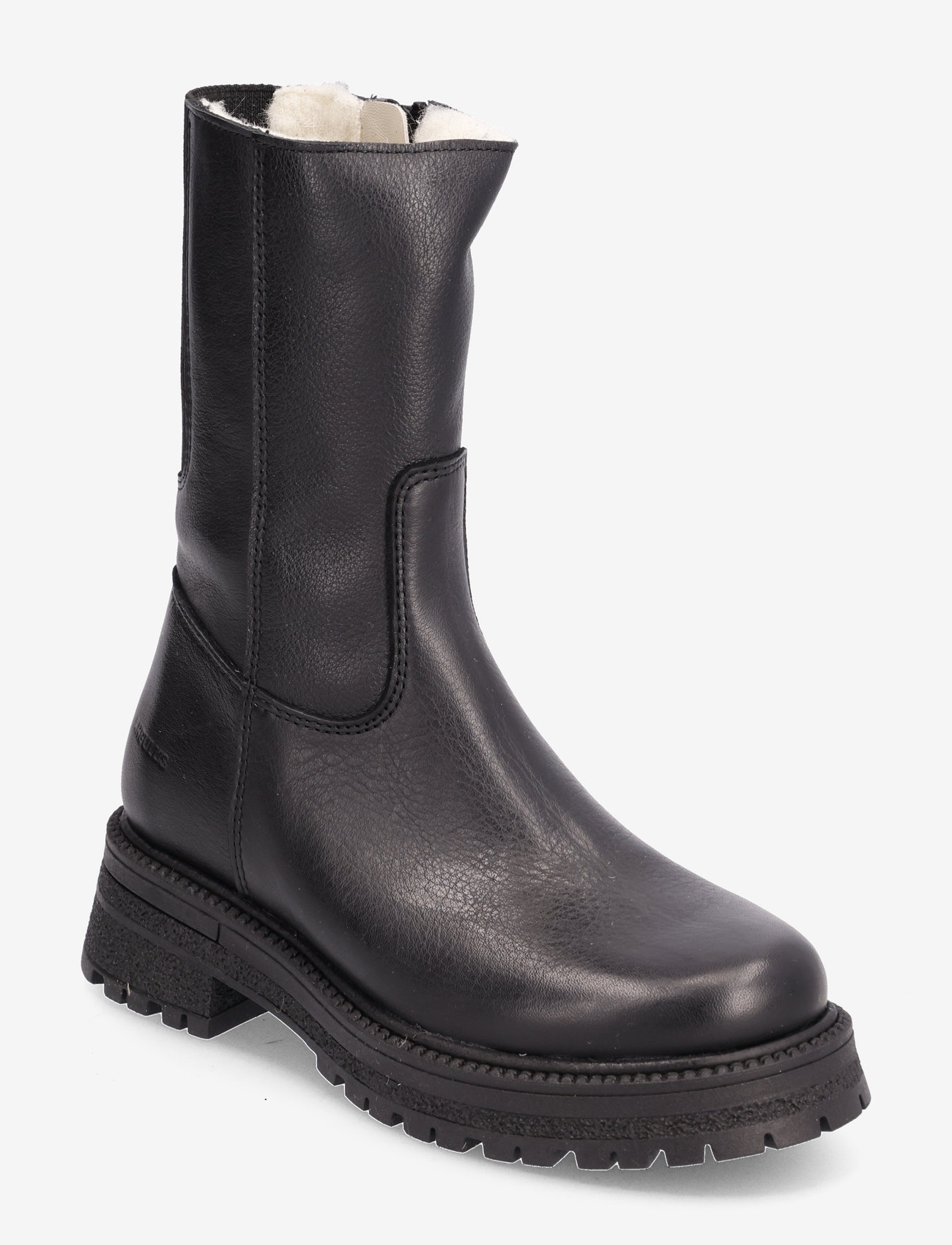 ANGULUS - Booties - flat - with elastic - fall shoes - 1933/019 black/black - 0