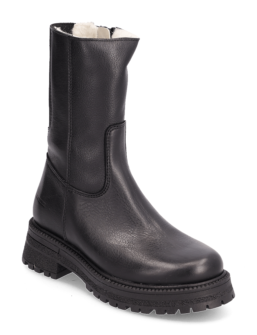 ANGULUS - Booties - flat - with elastic - stiefel - 1933/019 black/black - 1