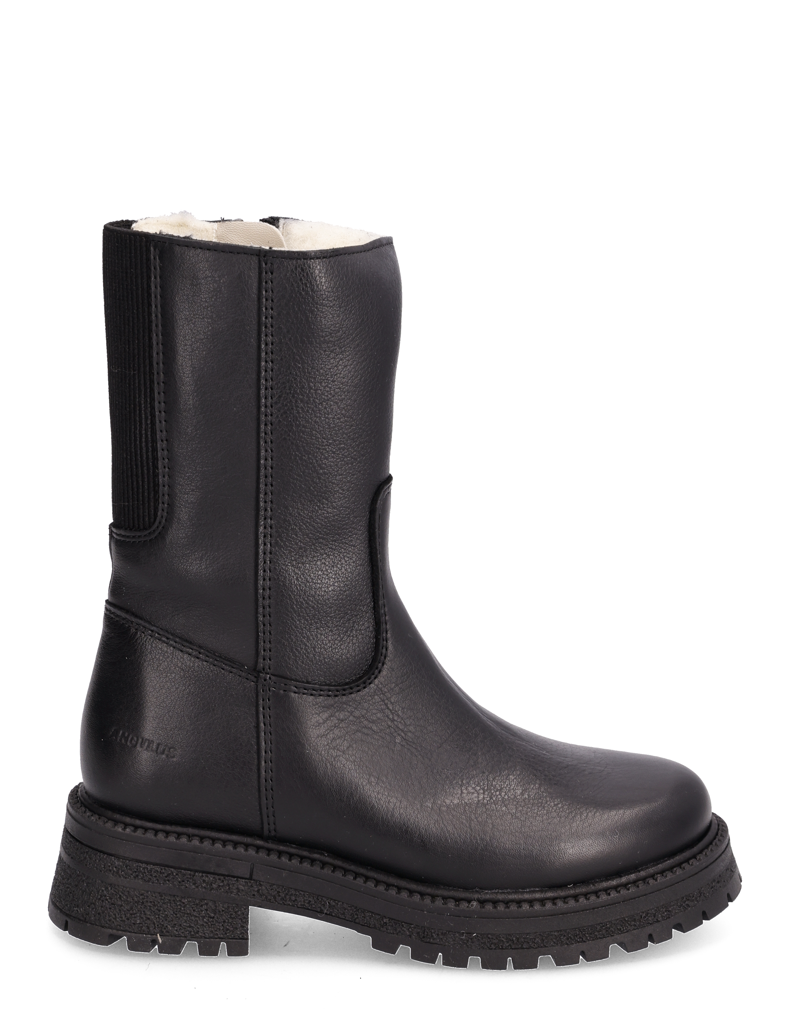 ANGULUS - Booties - flat - with elastic - herbstschuhe - 1933/019 black/black - 2