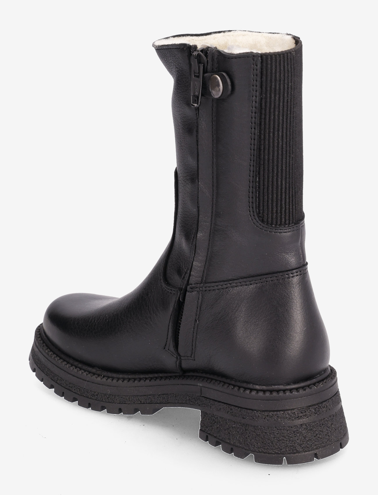 ANGULUS - Booties - flat - with elastic - fall shoes - 1933/019 black/black - 2