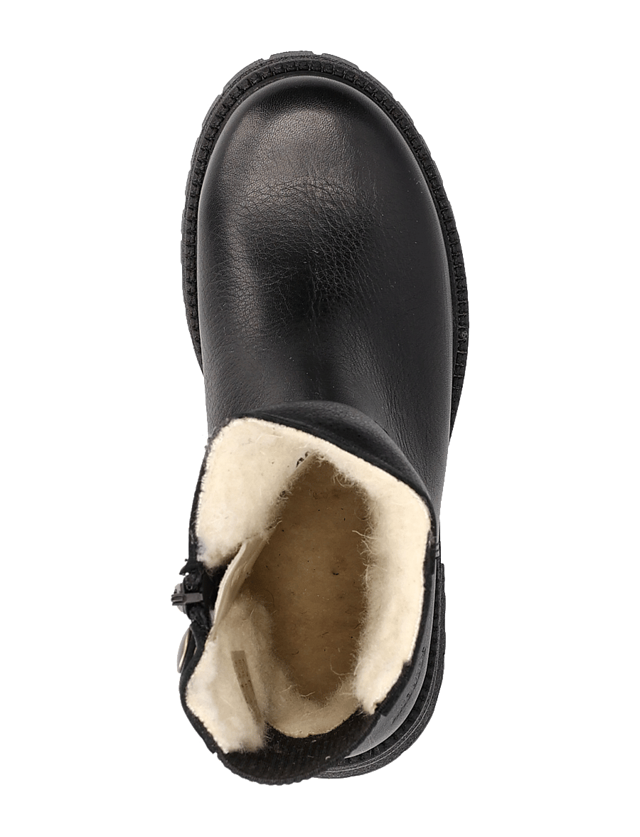 ANGULUS - Booties - flat - with elastic - stiefel - 1933/019 black/black - 4