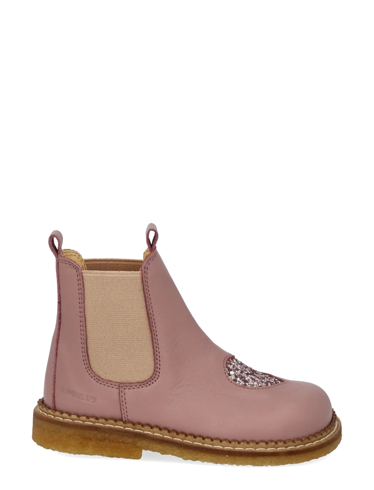 ANGULUS - Booties - flat - with elastic - schuhe - 4070/4033/077 faded rose/bloss - 1