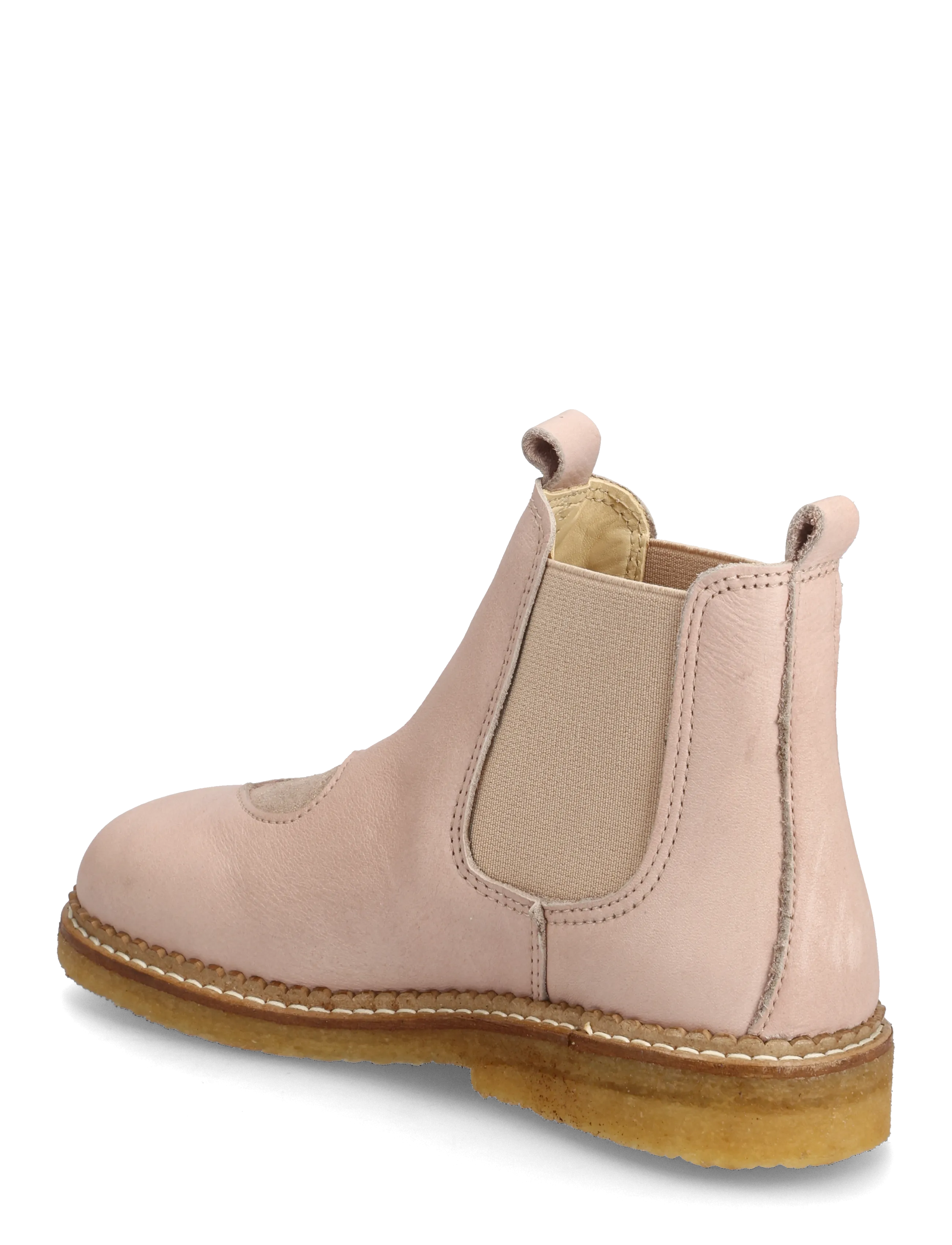 ANGULUS - Booties - flat - with elastic - herbstschuhe - 3203/4018/077 rose/rose glitte - 2