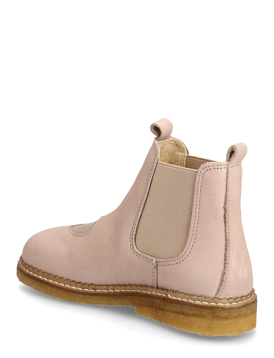 ANGULUS - Booties - flat - with elastic - schuhe - 3203/4018/077 rose/rose glitte - 2