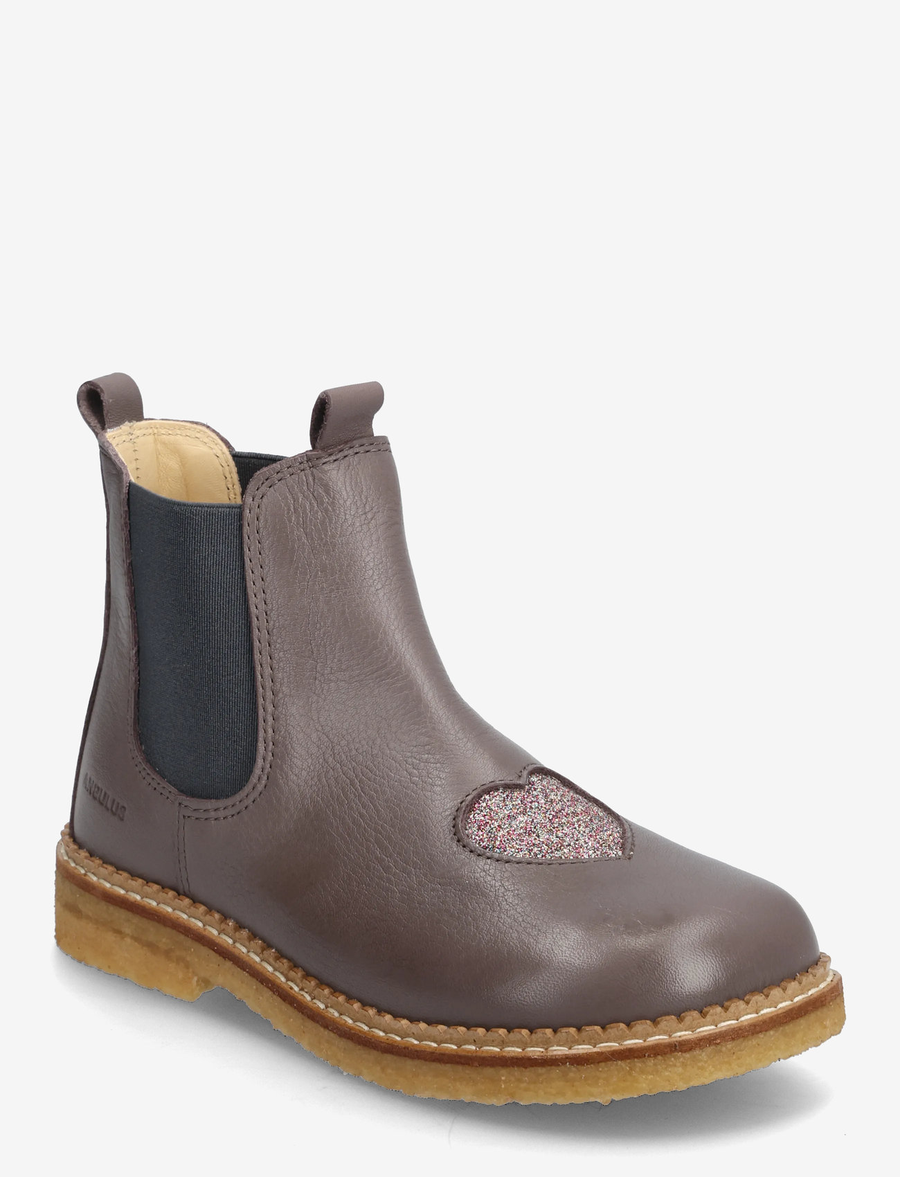 ANGULUS - Booties - flat - with elastic - efterårssko - 4071/4030/018 lavender/multi f - 0