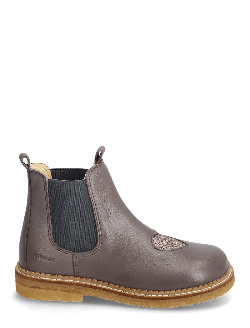 ANGULUS - Booties - flat - with elastic - skor - 4071/4030/018 lavender/multi f - 1