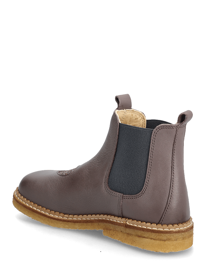 ANGULUS - Booties - flat - with elastic - skor - 4071/4030/018 lavender/multi f - 2