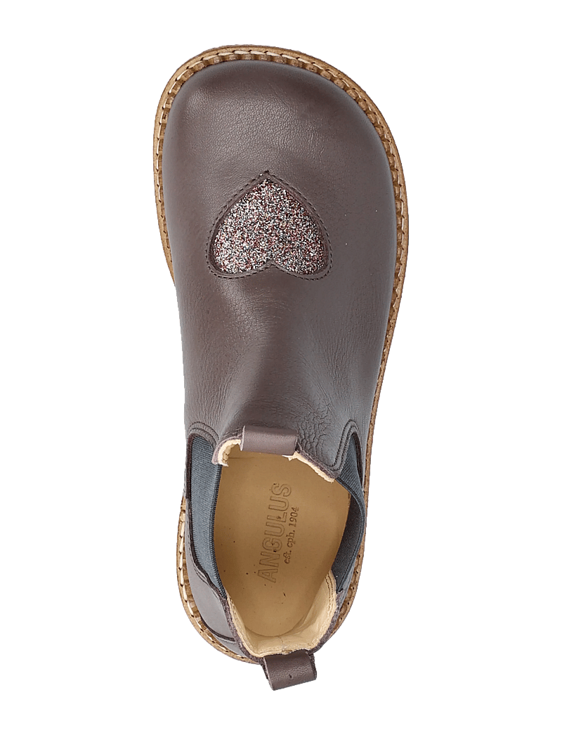 ANGULUS - Booties - flat - with elastic - skor - 4071/4030/018 lavender/multi f - 3