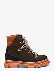 ANGULUS - Boots - flat - with laces - dzieci - 1321/2214/1754 black/dark gree - 2