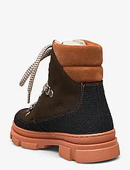 ANGULUS - Boots - flat - with laces - dzieci - 1321/2214/1754 black/dark gree - 4