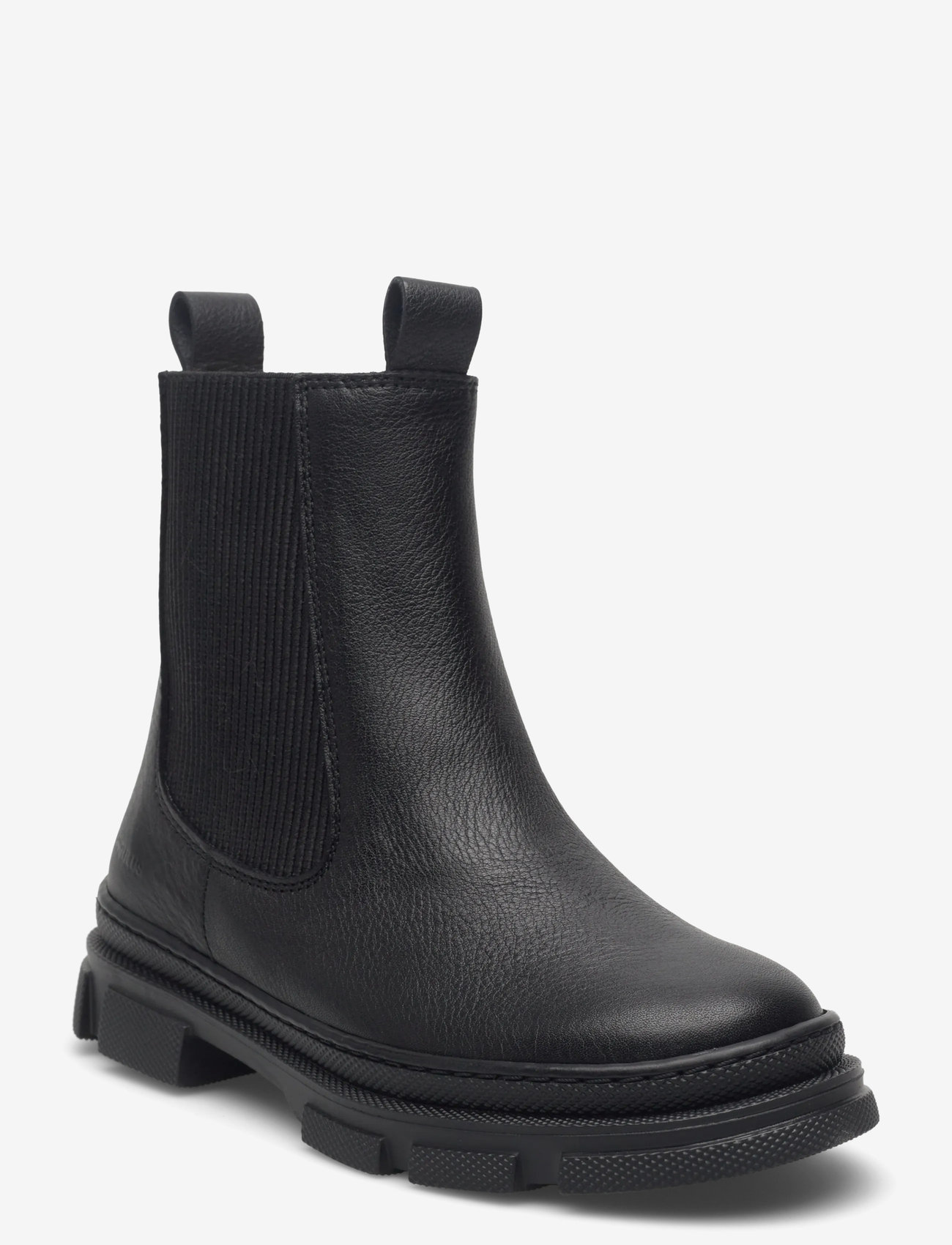 ANGULUS - Booties - flat - with elastic - efterårssko - 1933/019 black/black - 0