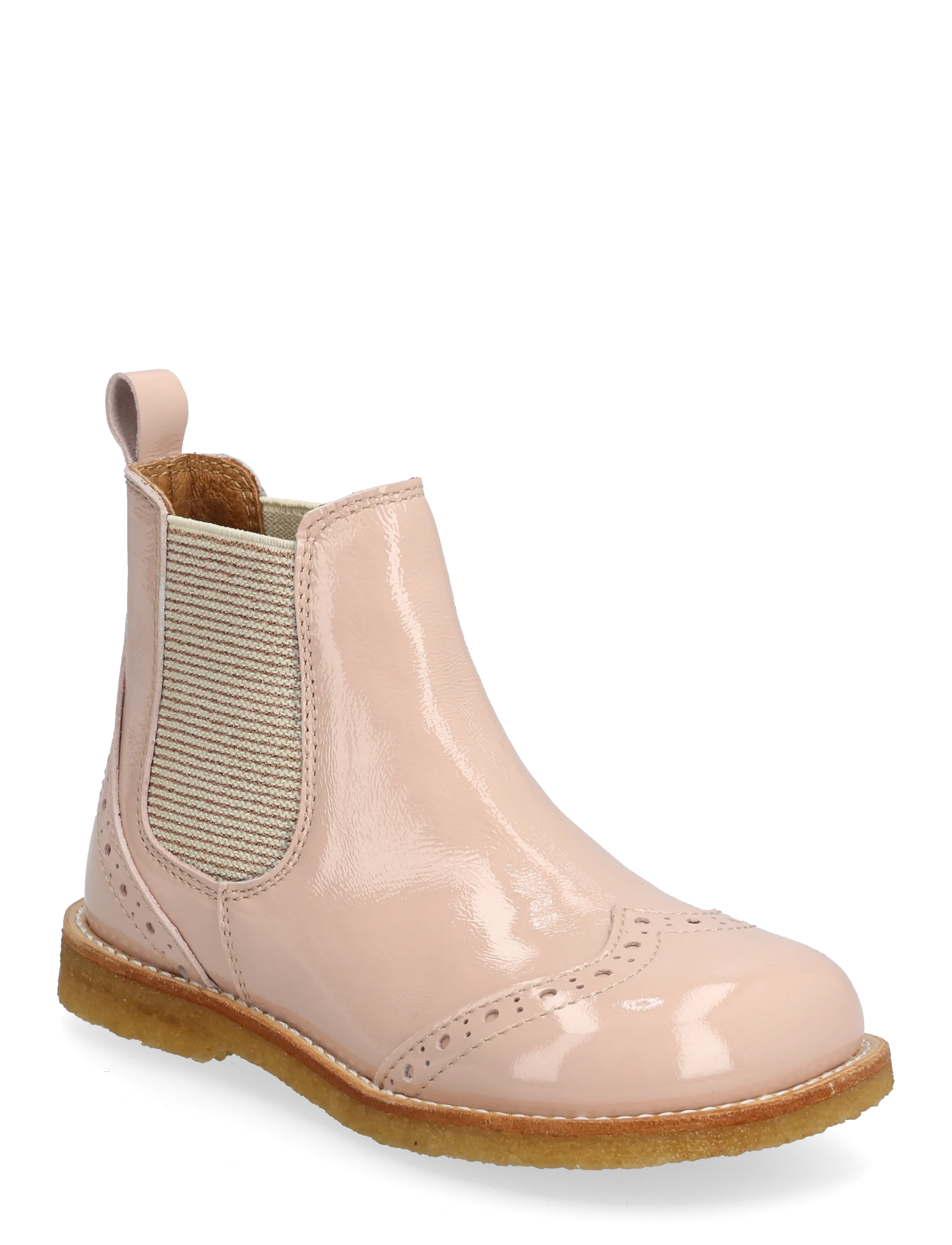 ANGULUS Booties - flat - with elastic - ANGULUS - 3282/048 ROSEBUD/ROSEBUD ELAST / pink/rose