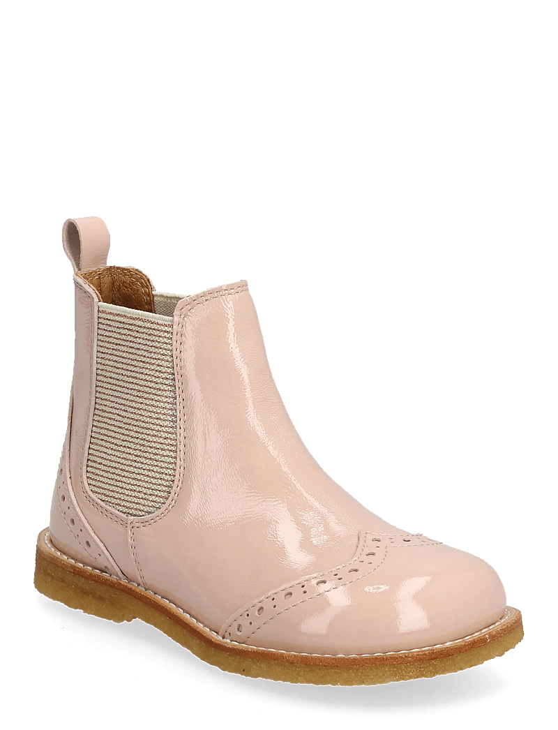 ANGULUS - Booties - flat - with elastic - shoes - 3282/048 rosebud/rosebud elast - 0