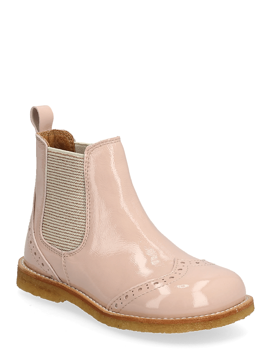 ANGULUS - Booties - flat - with elastic - schuhe - 3282/048 rosebud/rosebud elast - 0