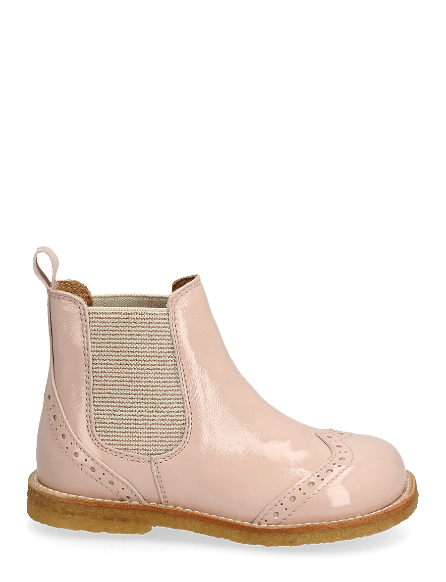 ANGULUS - Booties - flat - with elastic - schuhe - 3282/048 rosebud/rosebud elast - 2
