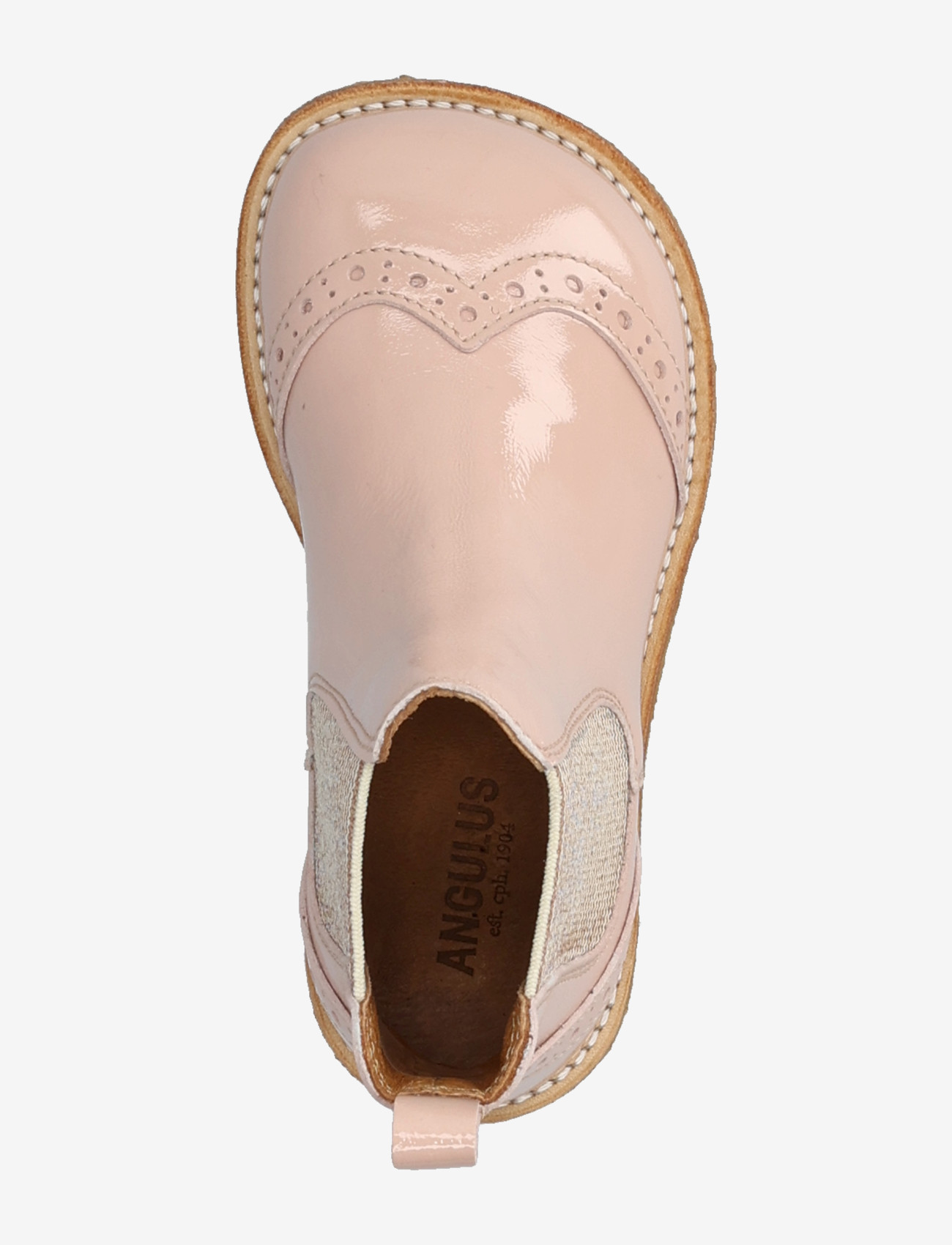 ANGULUS - Booties - flat - with elastic - shoes - 3282/048 rosebud/rosebud elast - 3