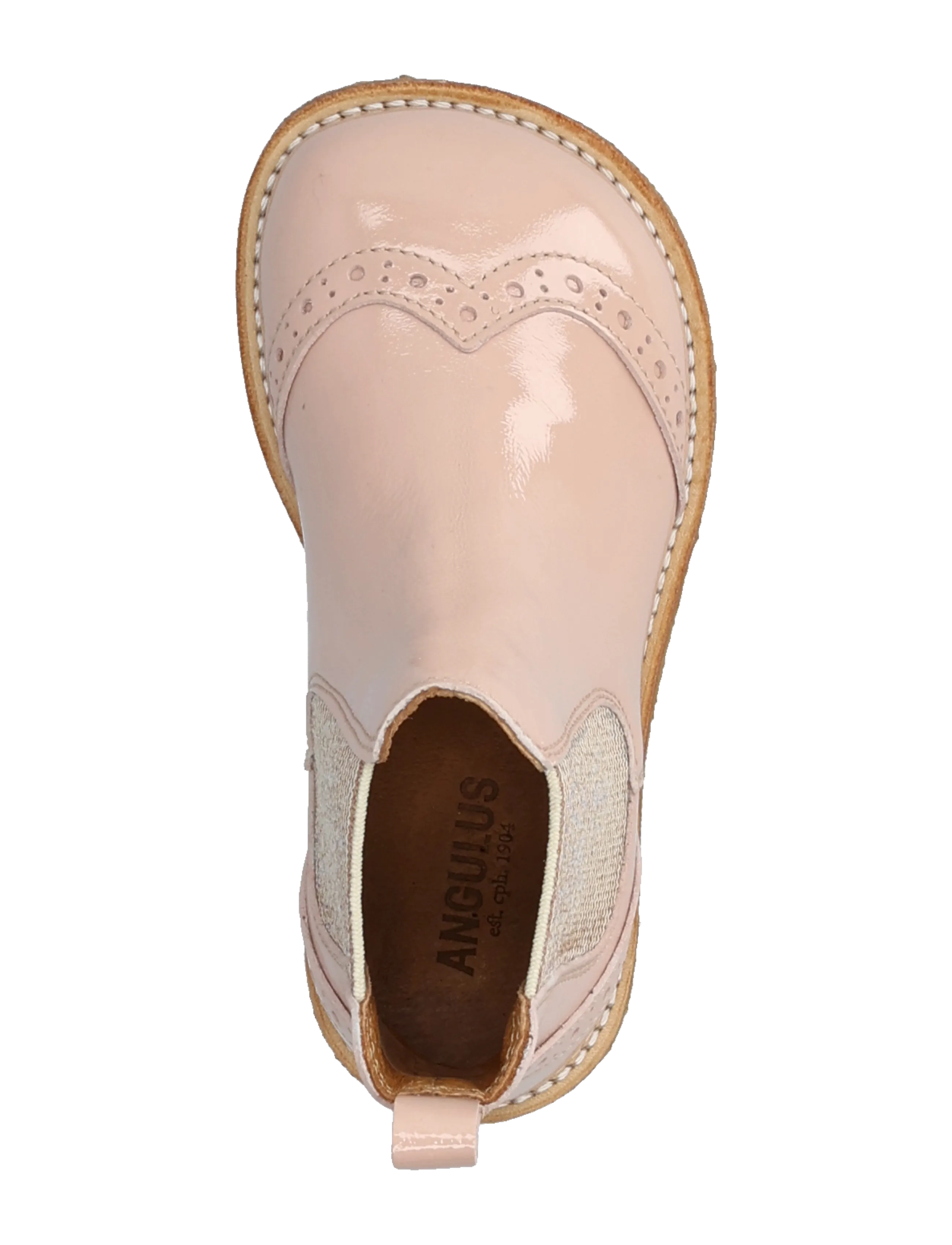 ANGULUS - Booties - flat - with elastic - 3282/048 rosebud/rosebud elast - 3