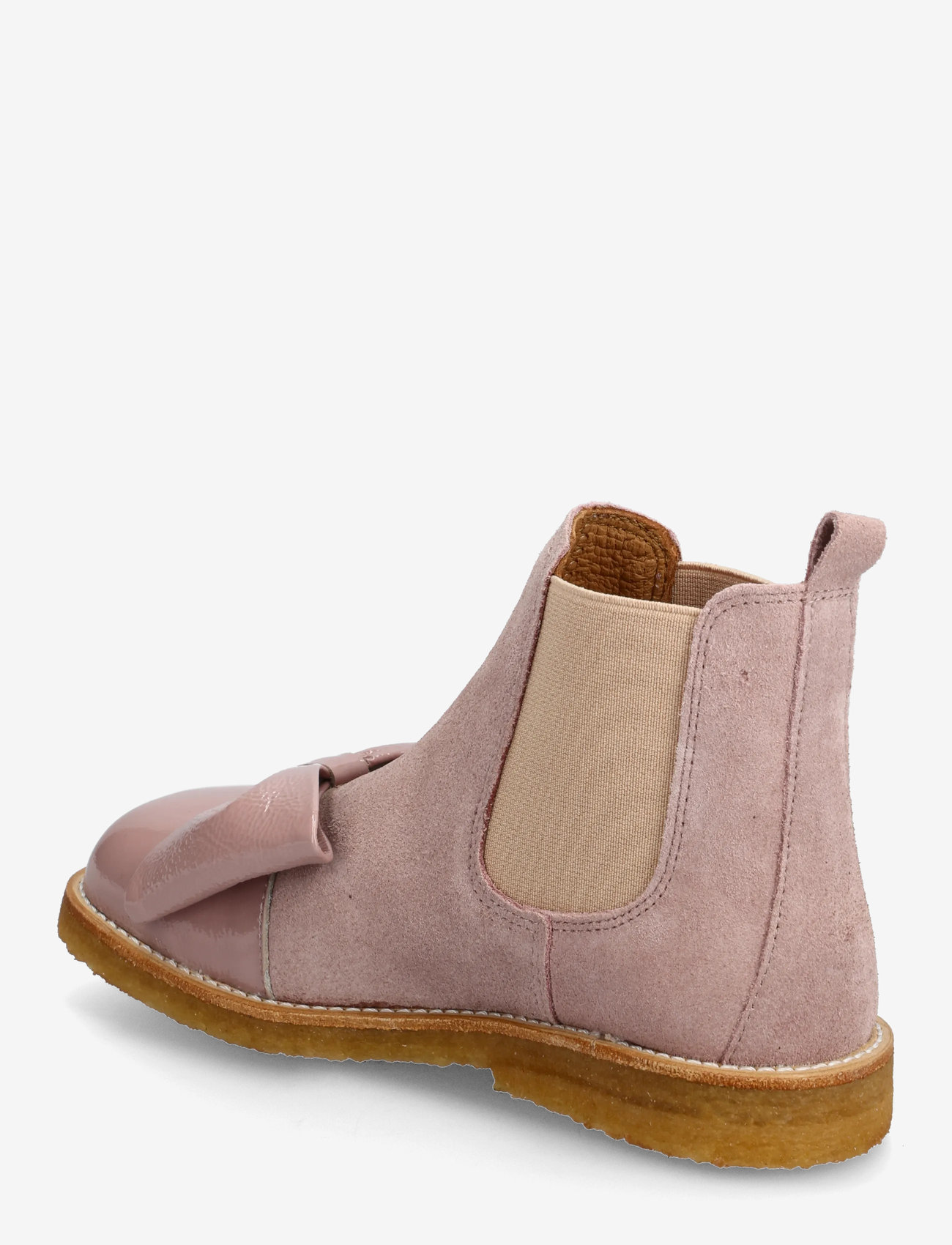 ANGULUS - Booties - flat - with elastic - efterårssko - 1387/3233/077 faded rose/rose - 2