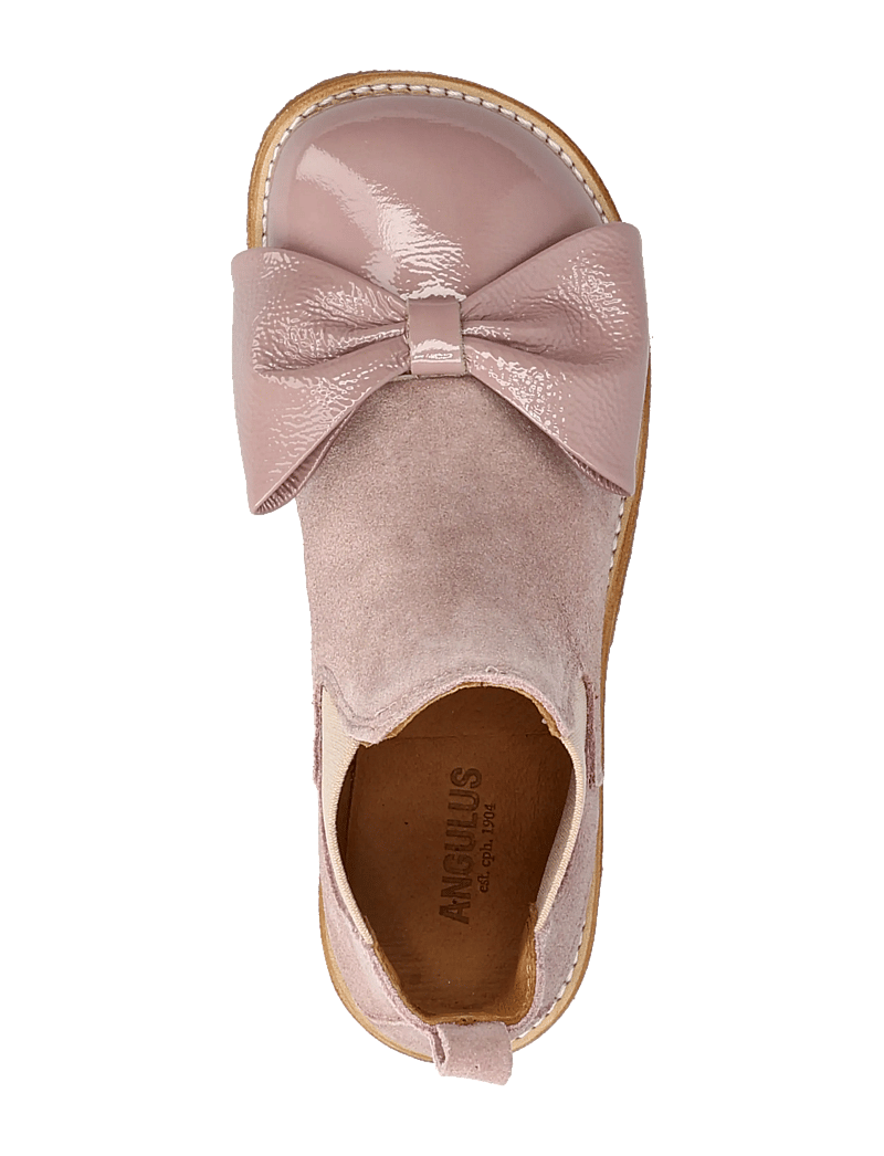 ANGULUS - Booties - flat - with elastic - skor - 1387/3233/077 faded rose/rose - 3