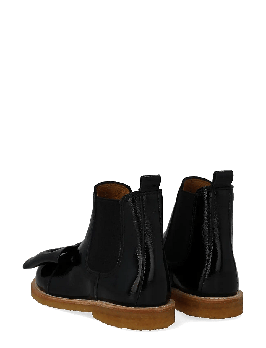 ANGULUS - Booties - flat - with elastic - schuhe - 1310/001 black/black - 2