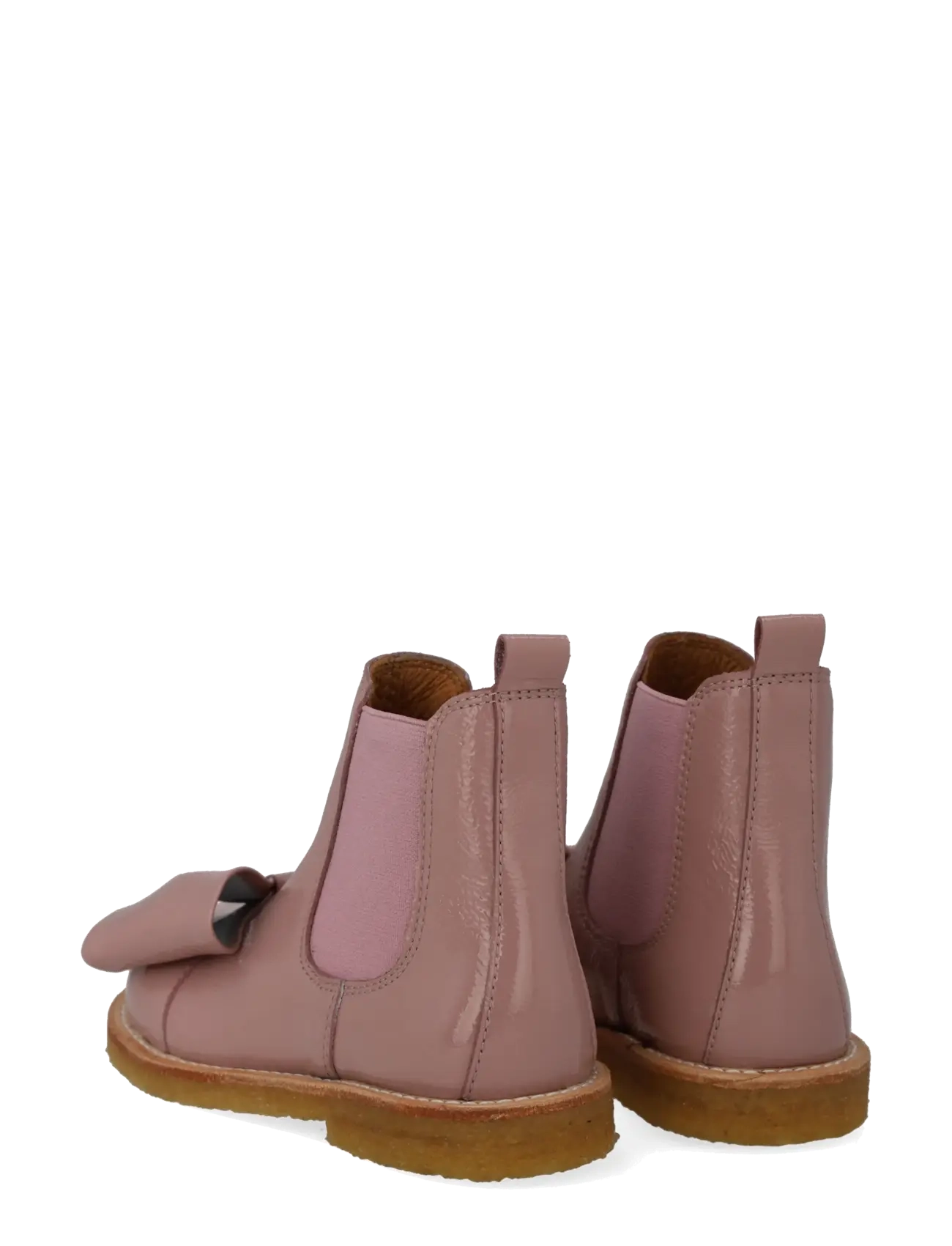 ANGULUS - Booties - flat - with elastic - sko - 1387/037 rose/rose - 2