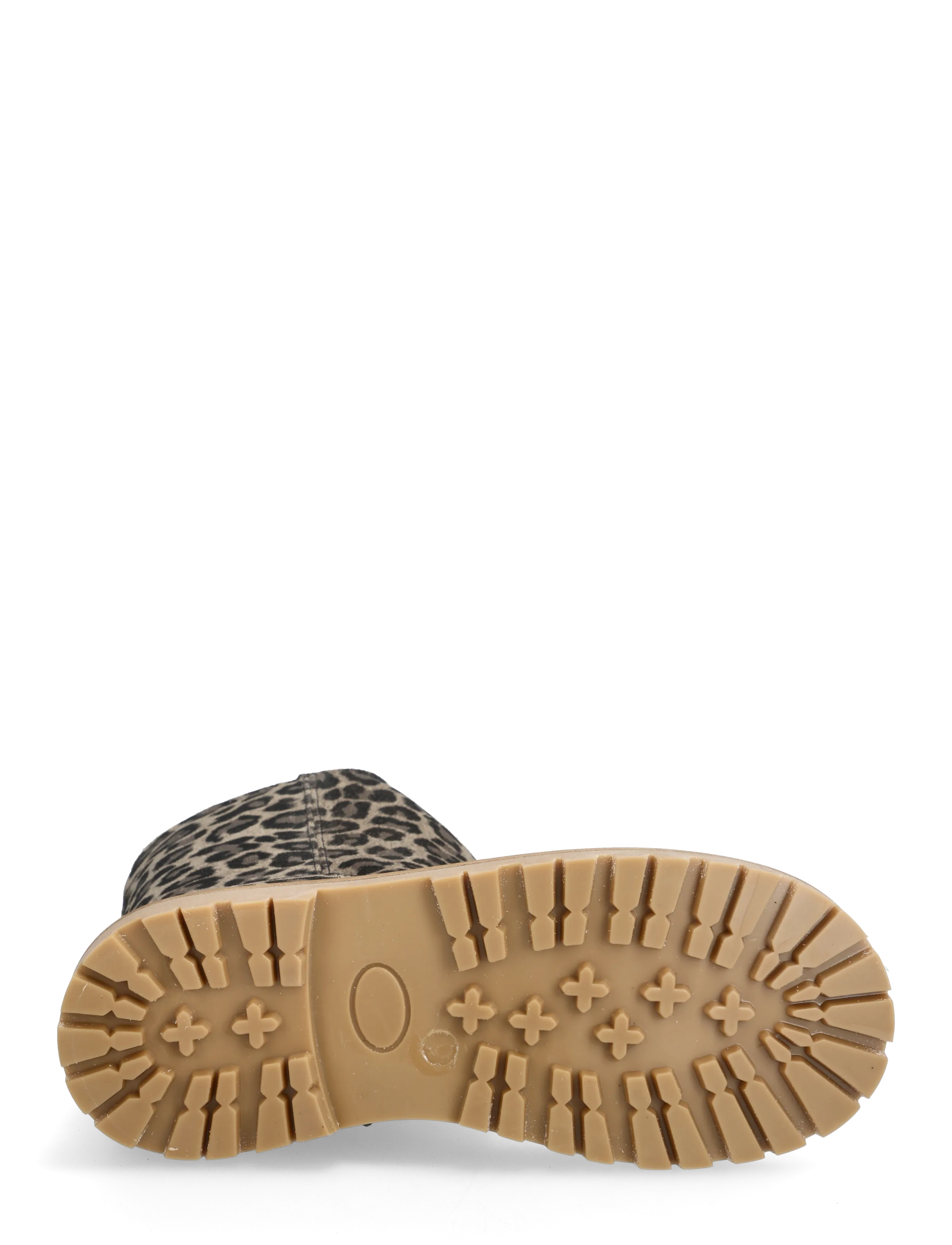 ANGULUS - Boots - flat - with lace and zip - støvler - 4023 beige leo - 5