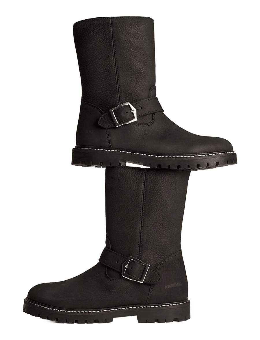 ANGULUS - Boots - flat - stiefel - 2584 black - 4