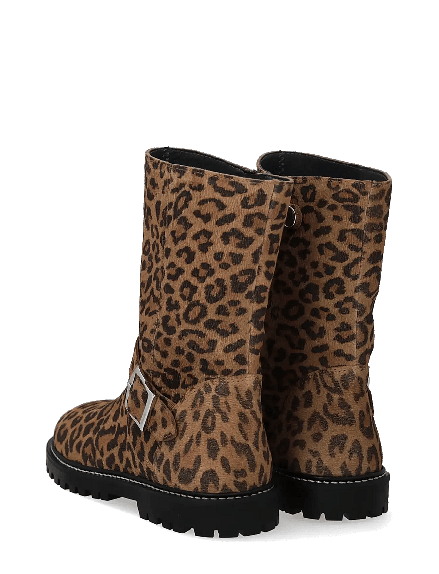ANGULUS - Boots - flat - stiefel - 3903 leopard - 2
