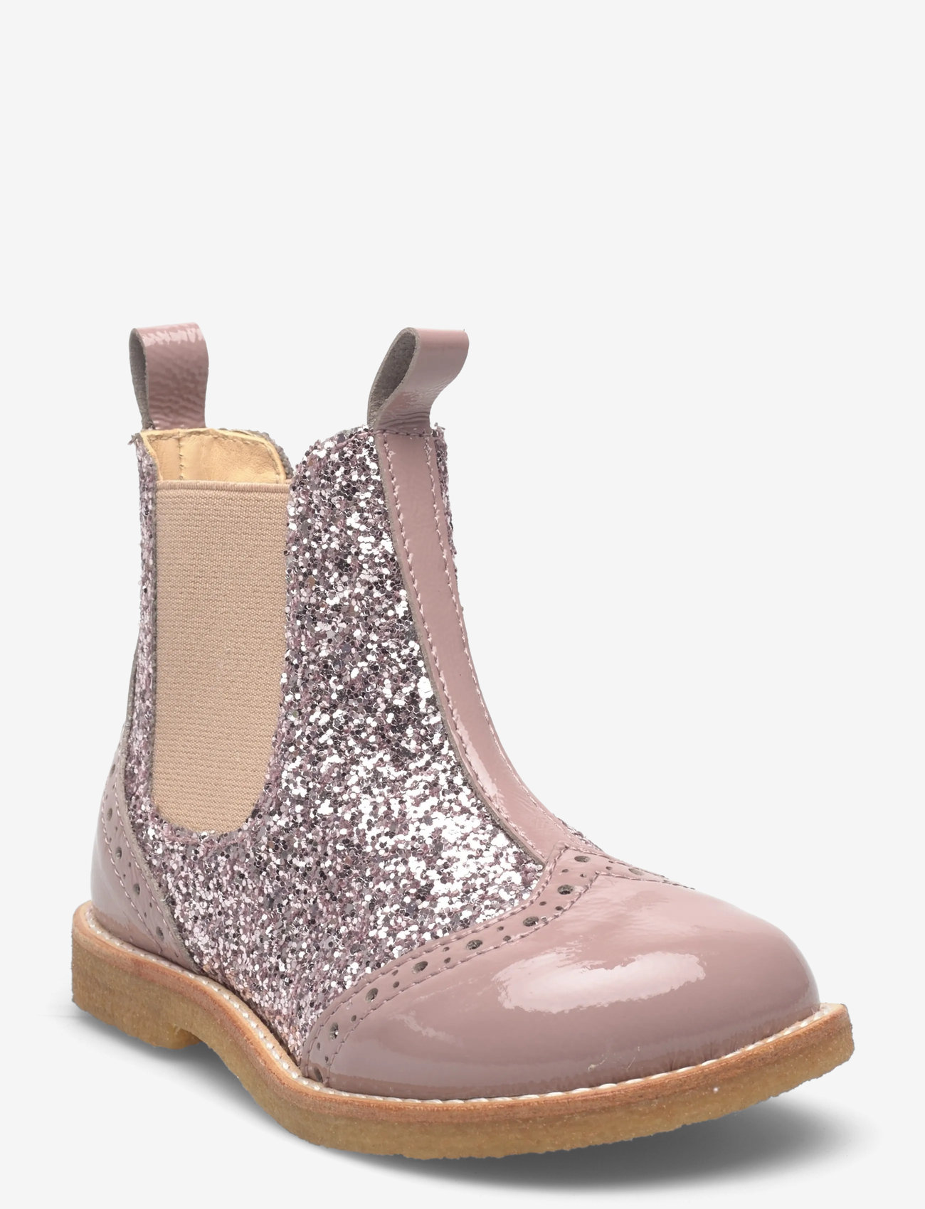 ANGULUS - Booties - flat - with elastic - herbstschuhe - 1387/4033/077 faded rose/bloss - 0