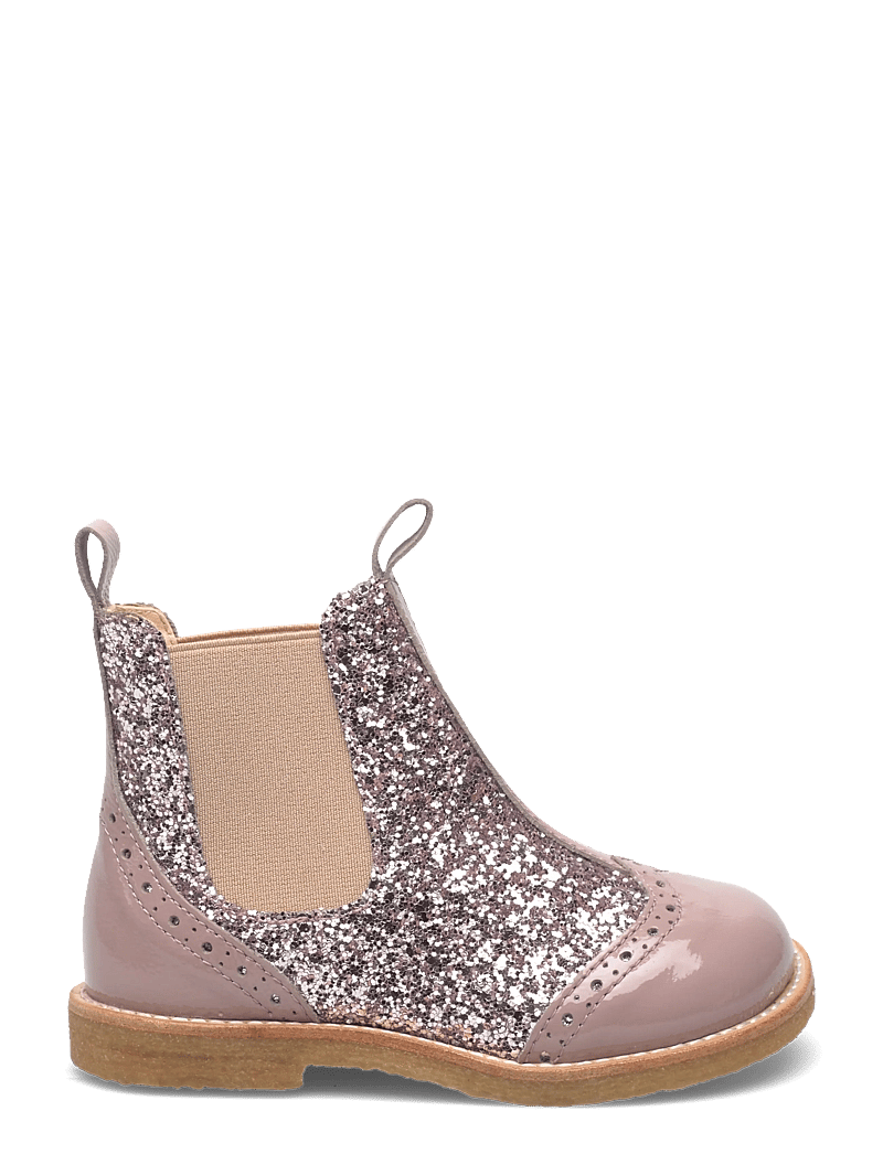 ANGULUS - Booties - flat - with elastic - sko - 1387/4033/077 faded rose/bloss - 1