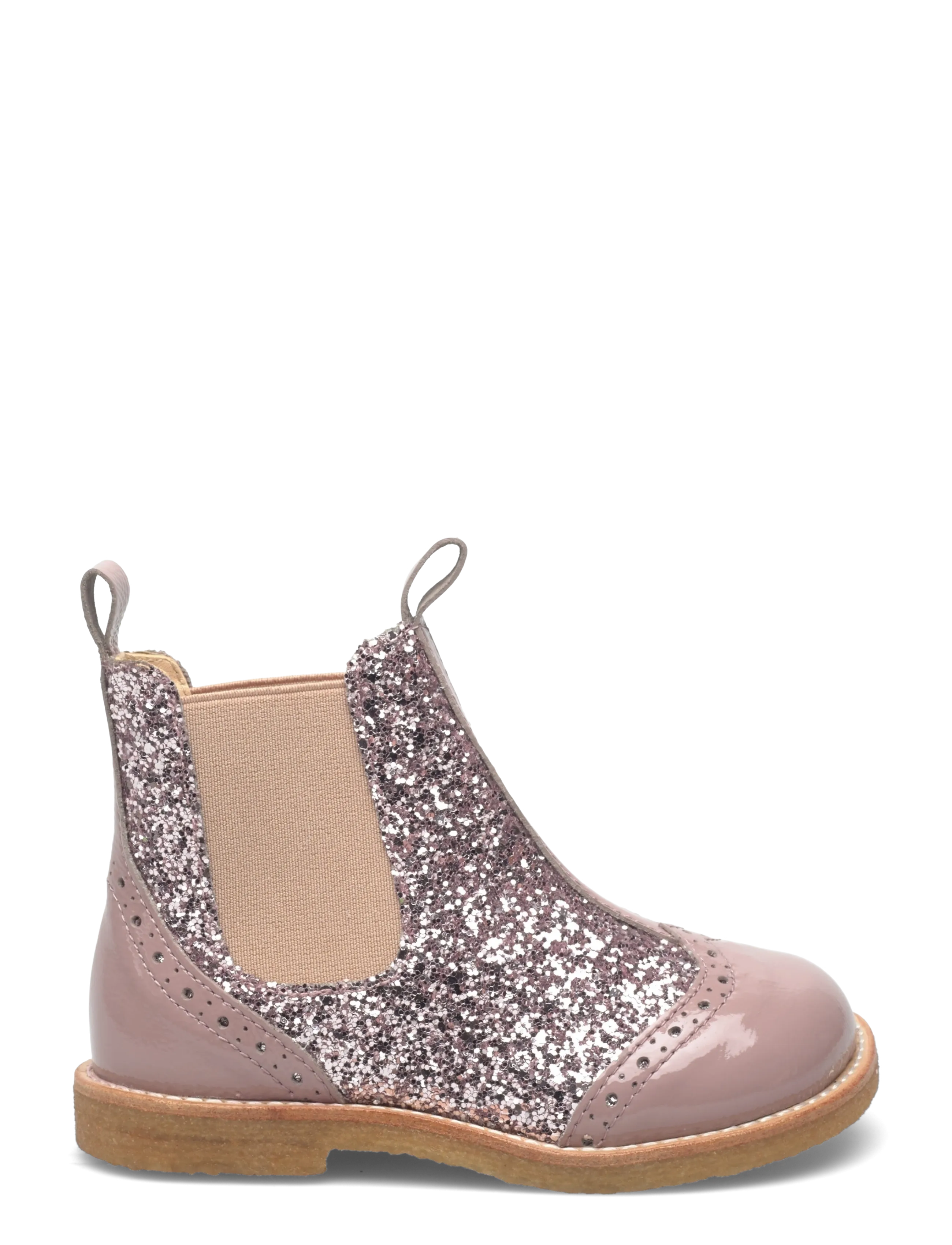 ANGULUS - Booties - flat - with elastic - sko - 1387/4033/077 faded rose/bloss - 1