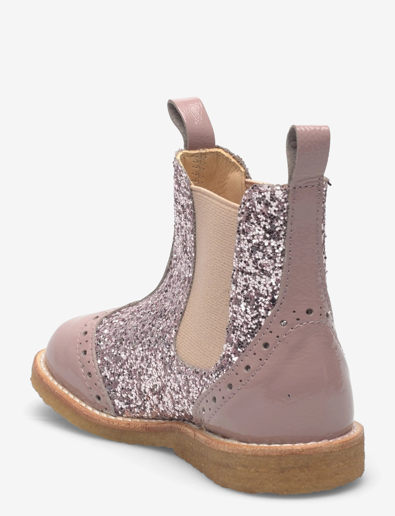 ANGULUS - Booties - flat - with elastic - herbstschuhe - 1387/4033/077 faded rose/bloss - 2