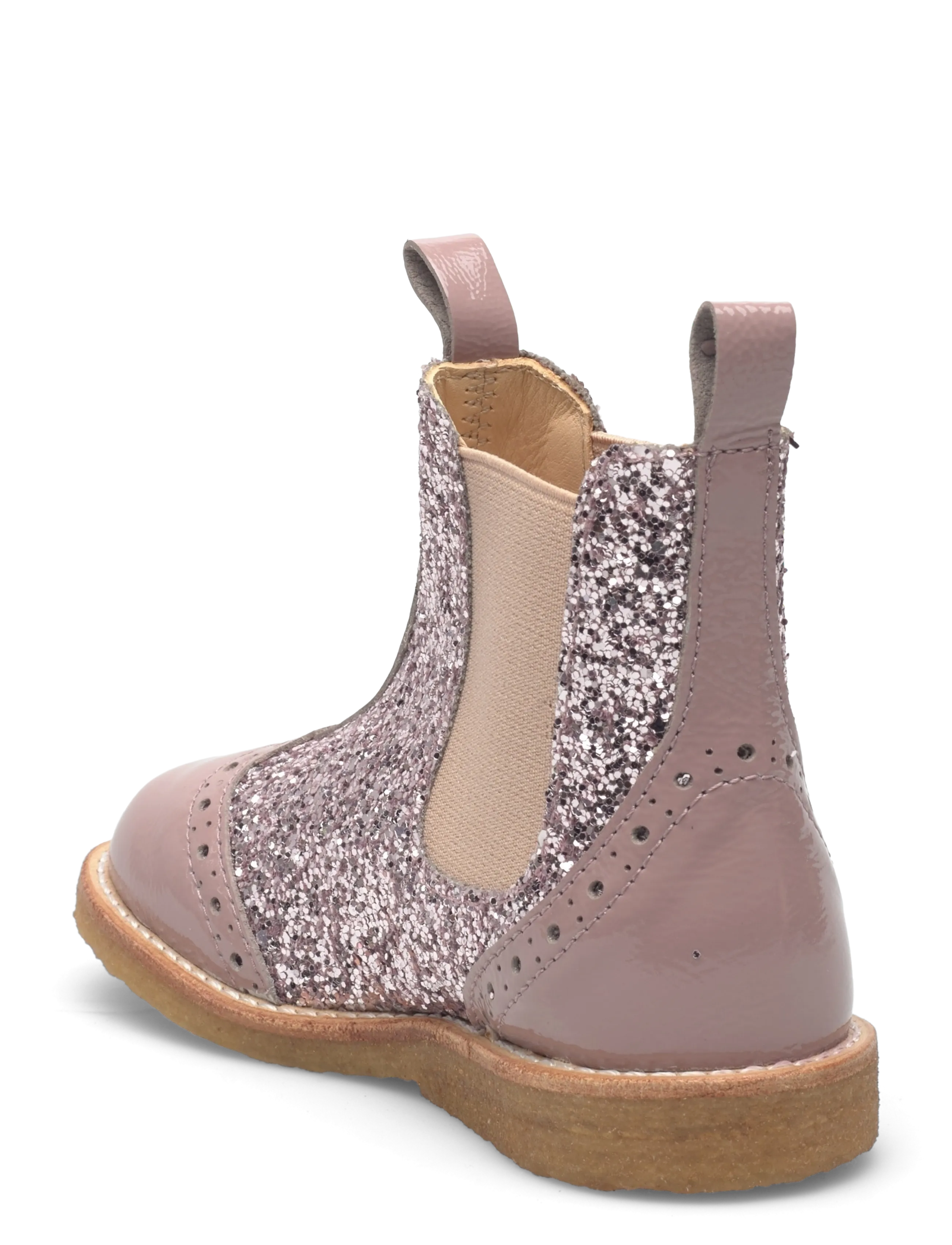 ANGULUS - Booties - flat - with elastic - sko - 1387/4033/077 faded rose/bloss - 2
