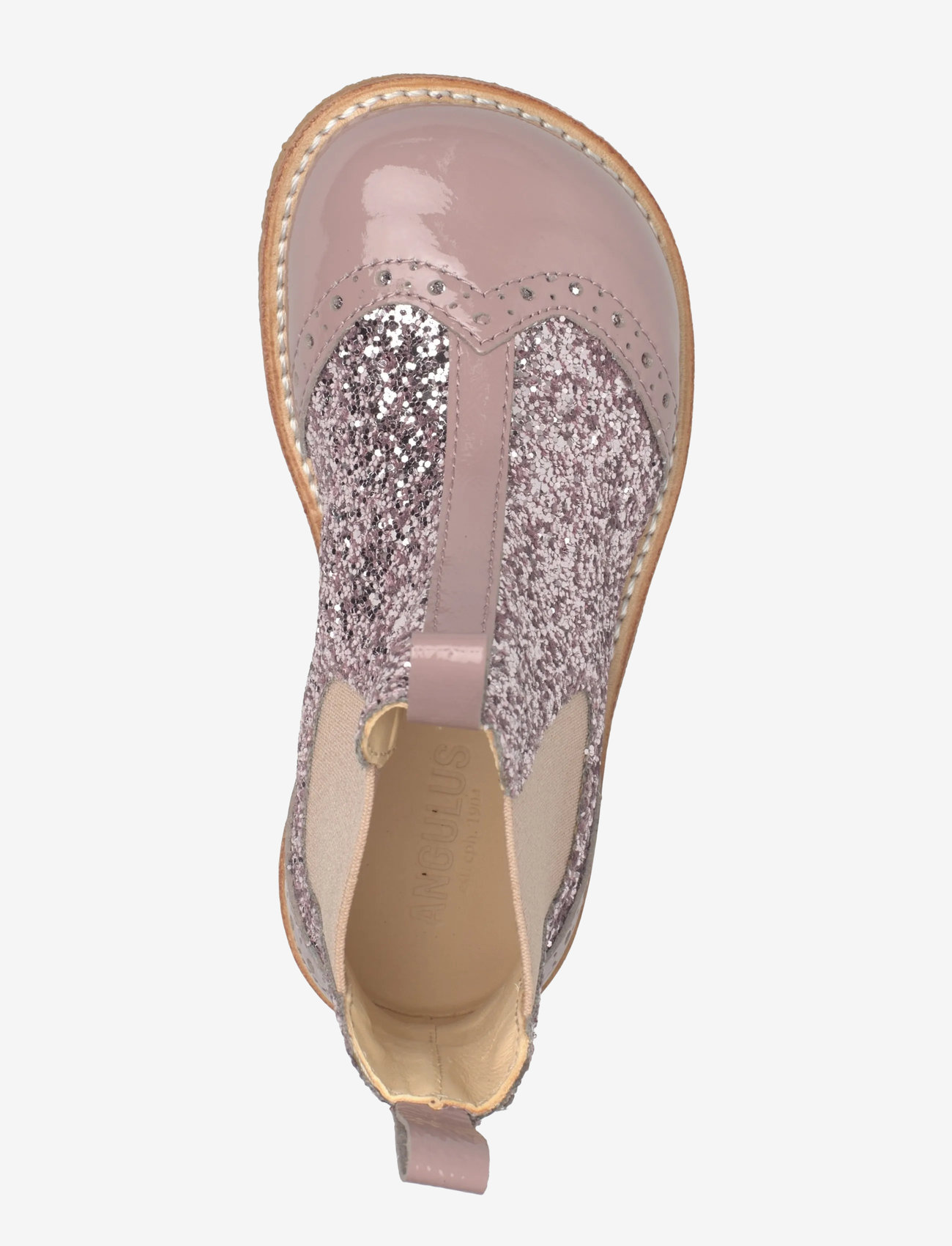 ANGULUS - Booties - flat - with elastic - herbstschuhe - 1387/4033/077 faded rose/bloss - 3