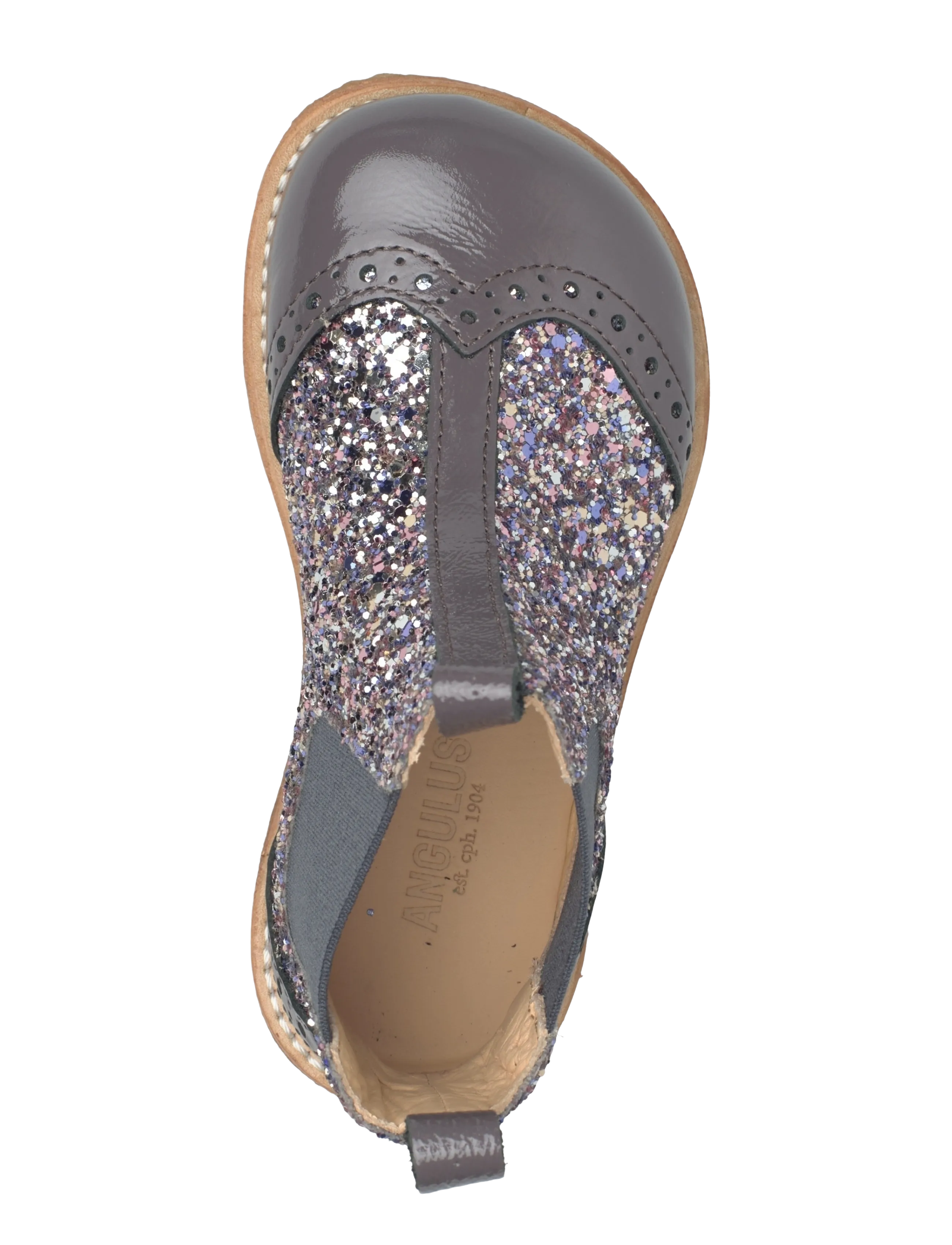 ANGULUS - Booties - flat - with elastic - herbstschuhe - 1353/3296/018 lavender/pastel - 3
