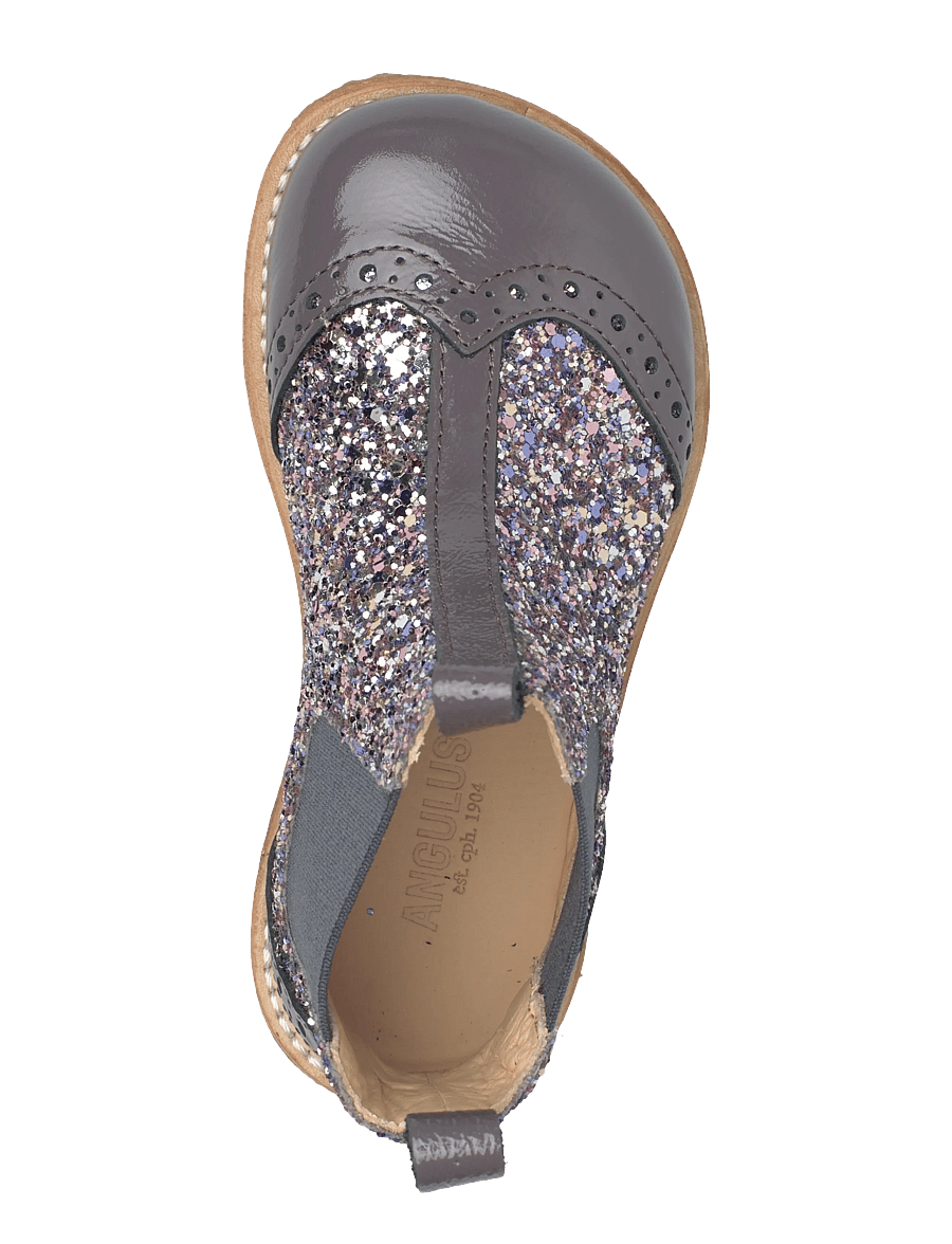 ANGULUS - Booties - flat - with elastic - schuhe - 1353/3296/018 lavender/pastel - 3
