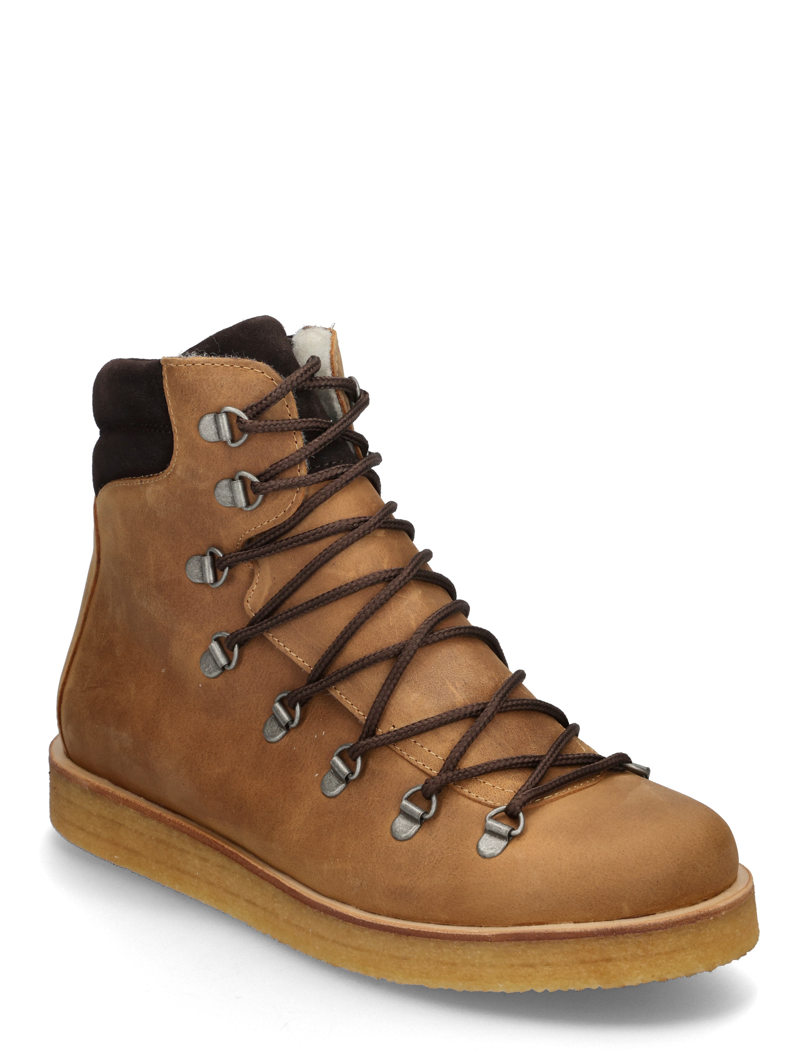 ANGULUS Boots - flat - with laces - Paeltega saapad - 3270/2217 BROWN/SAND / brown