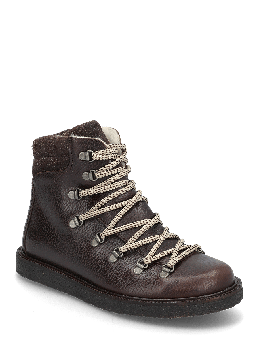 ANGULUS - Boots - flat - with laces - nauhalliset nilkkurit - 2505/2990 brown/dark brown - 0