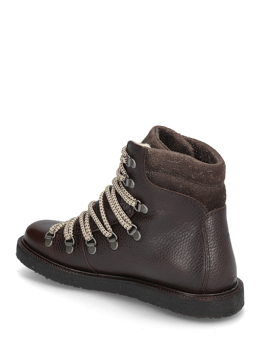 ANGULUS - Boots - flat - with laces - nauhalliset nilkkurit - 2505/2990 brown/dark brown - 2