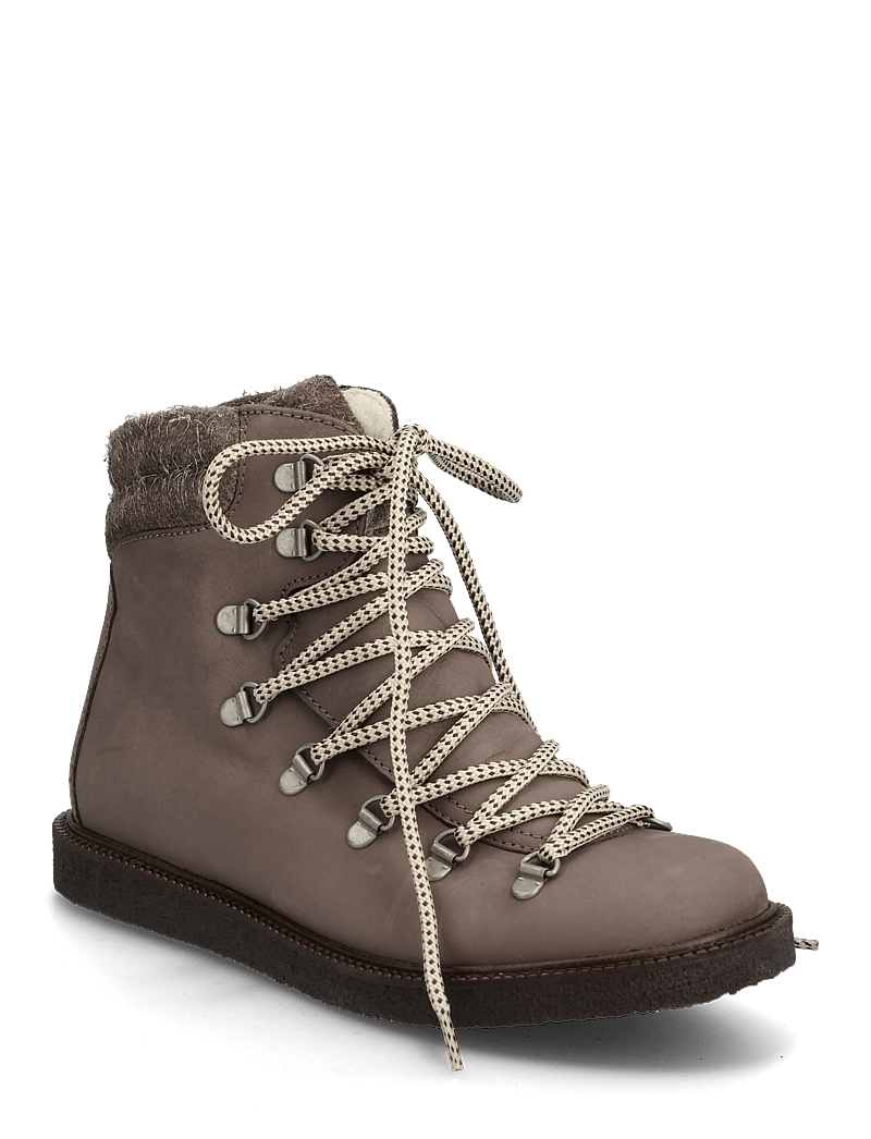 ANGULUS - Boots - flat - with laces - geschnürte stiefel - 2996/2988 taupe/gray - 0