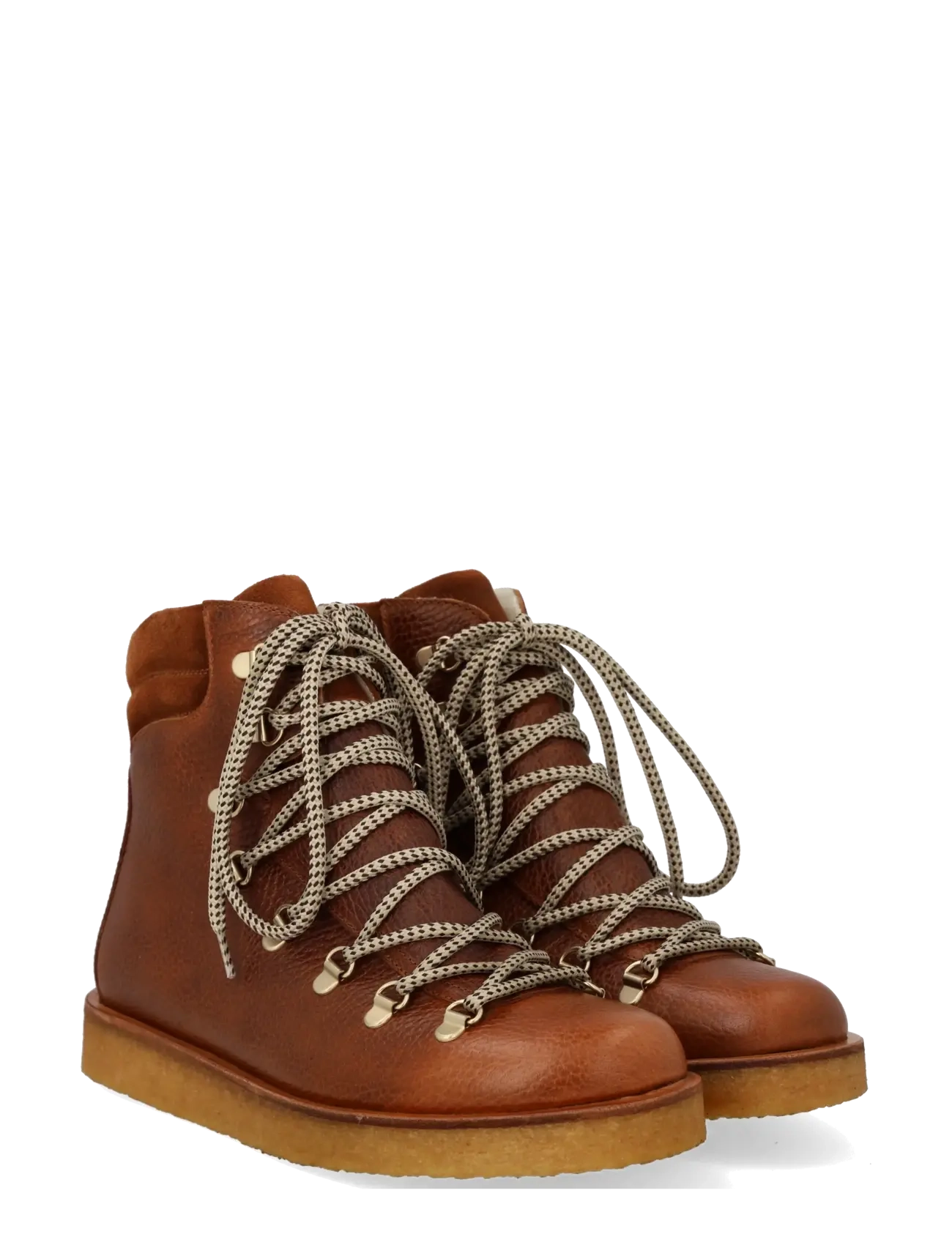 Boots Flat With Laces