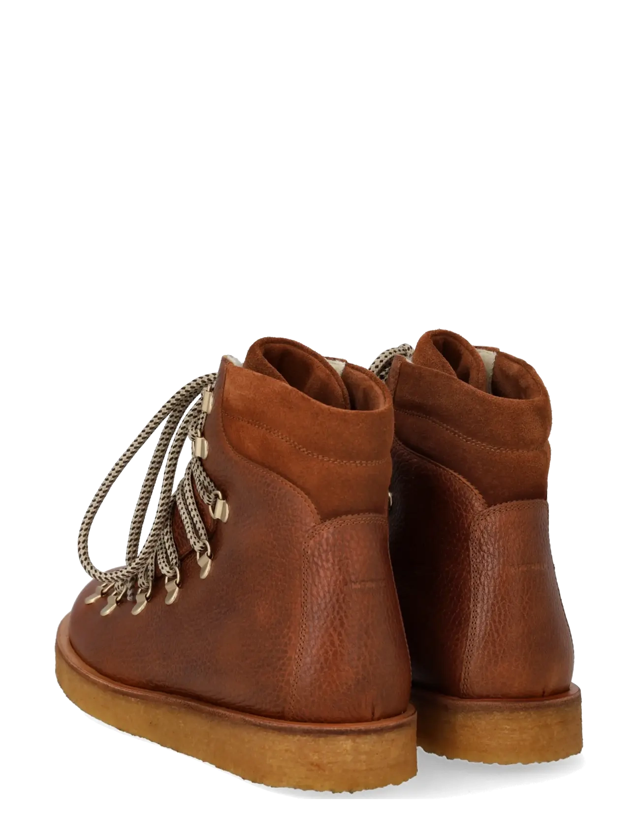 ANGULUS - Boots - flat - with laces - flache stiefeletten - 2509/1166 medium brown/cognac - 2