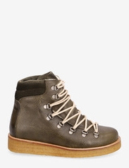 ANGULUS - Boots - flat - with laces - lygiapadžiai aulinukai iki kulkšnių - 1724/2244 moss green/dark gree - 1