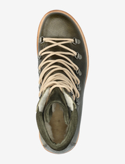 ANGULUS - Boots - flat - with laces - puszābaki bez papēža - 1724/2244 moss green/dark gree - 3