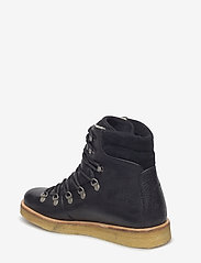 ANGULUS - Boots - flat - with laces - płaskie botki - 2504/1163 black/black - 2