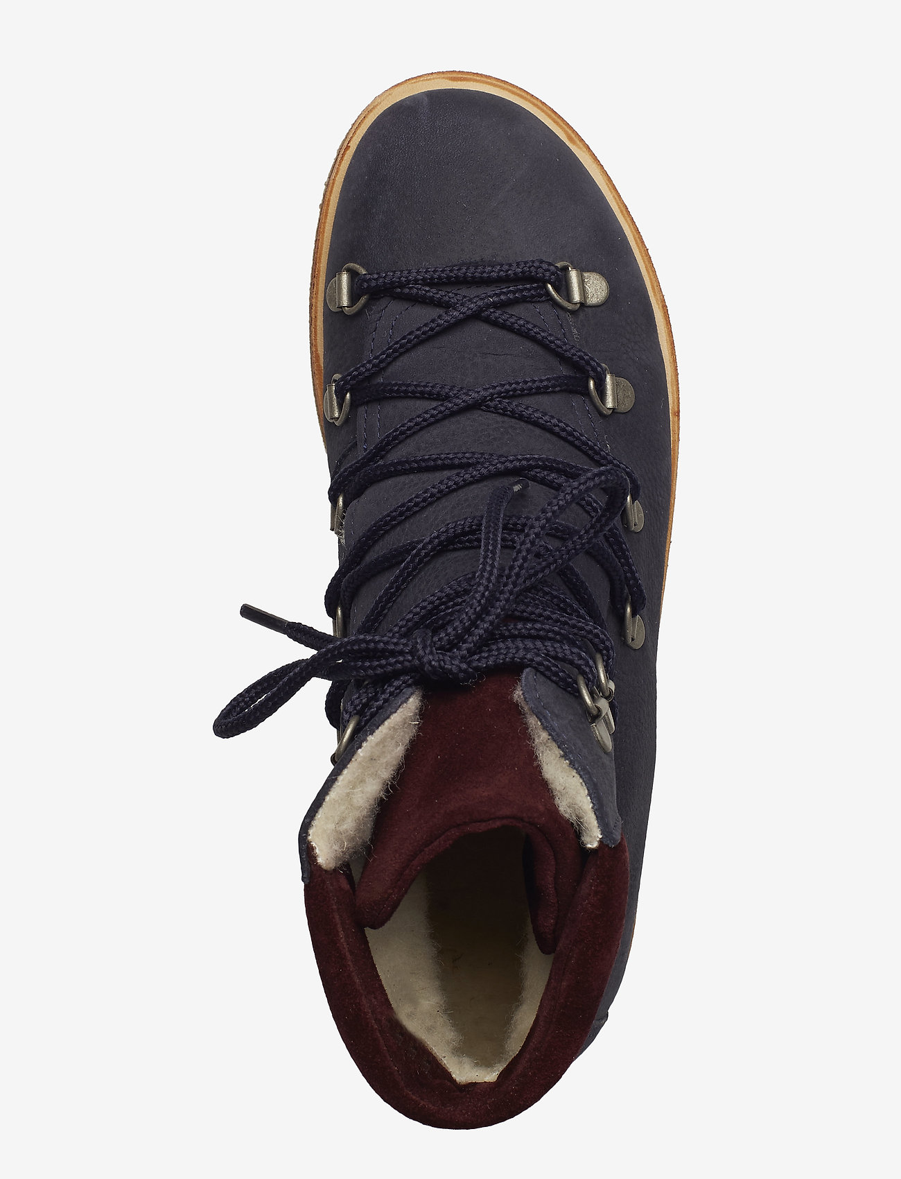 ANGULUS - Boots - flat - with laces - 2630/2195 navy/bordeaux - 3
