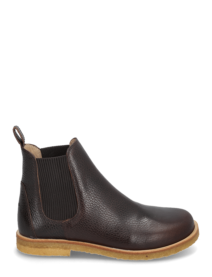 ANGULUS - Booties - flat - with elastic - chelsea støvler - 2505/046 dark brown - 1