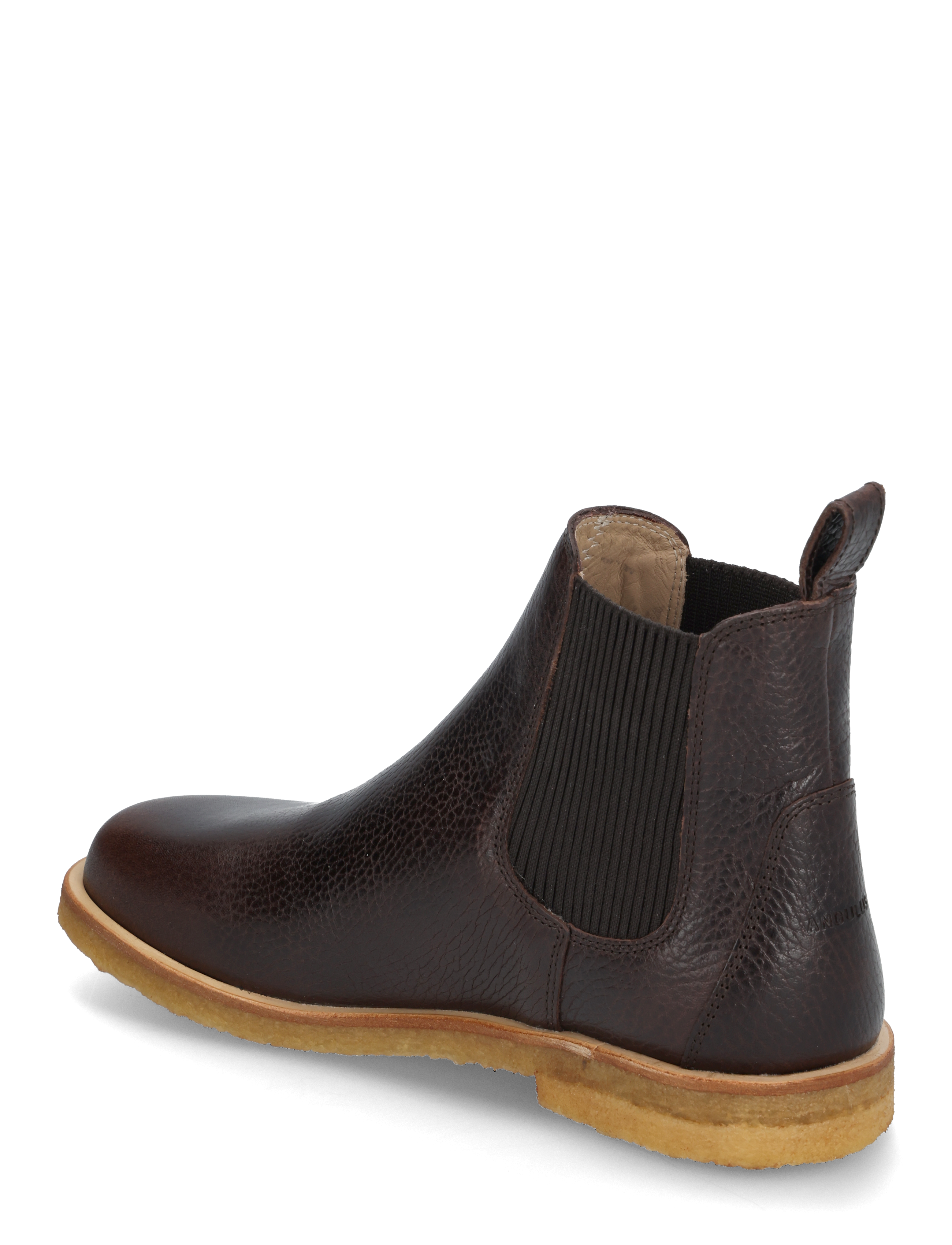 ANGULUS - Booties - flat - with elastic - chelsea støvler - 2505/046 dark brown - 2